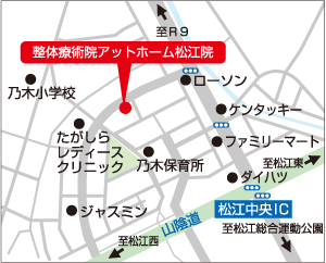 松江市整体アットホーム地図